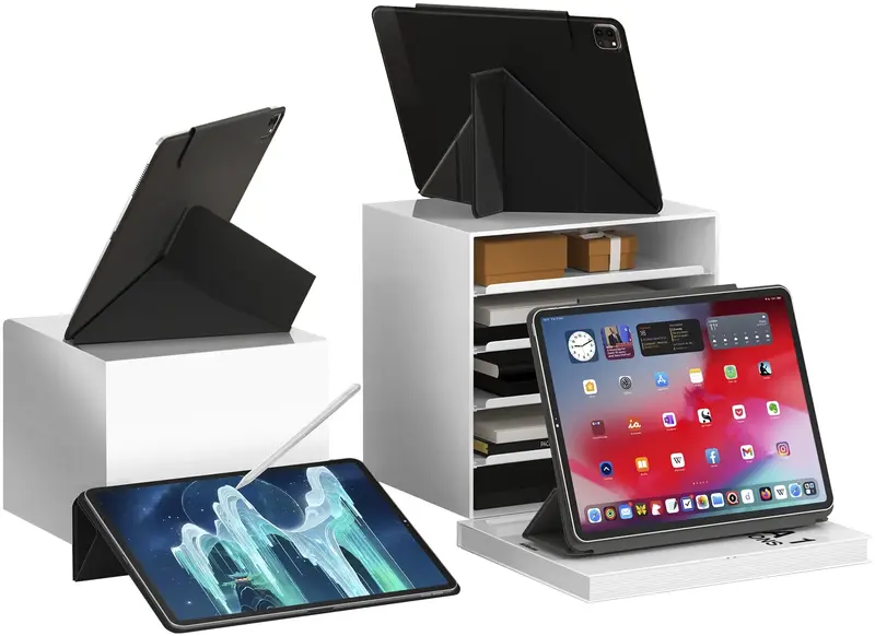 Чехол для планшета Keephone IFOLIO iPad Air 11"(2024-2025) iPad Air 4/5 10.9"(2020-2022) Dark Grey - фото - №4