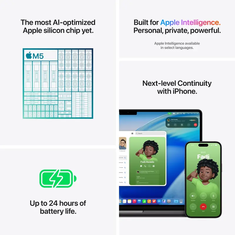 Apple MacBook Pro 14" Chip M5 10CPU/10GPU/16RAM/1Tb Space Black (MDE14) 2025 - фото - №7