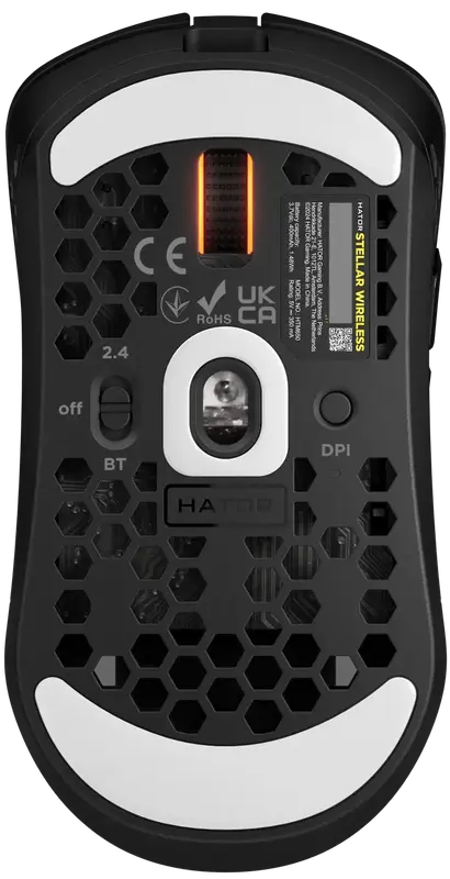 Игровая мышь HATOR Stellar Wireless (HTM650) black - фото - №5