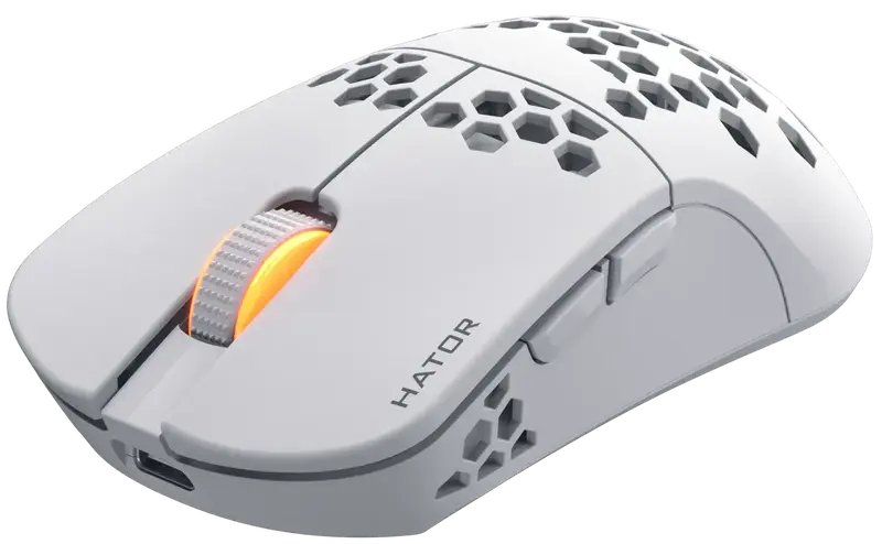 Ігрова миша HATOR Stellar Wireless (HTM651) white - фото - №1