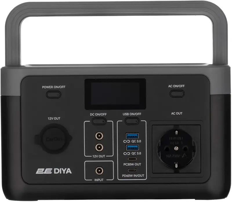 Портативна електростанція 2Е Diya, 300 Вт, 320 Вт/год, швидка зарядка - фото - №3
