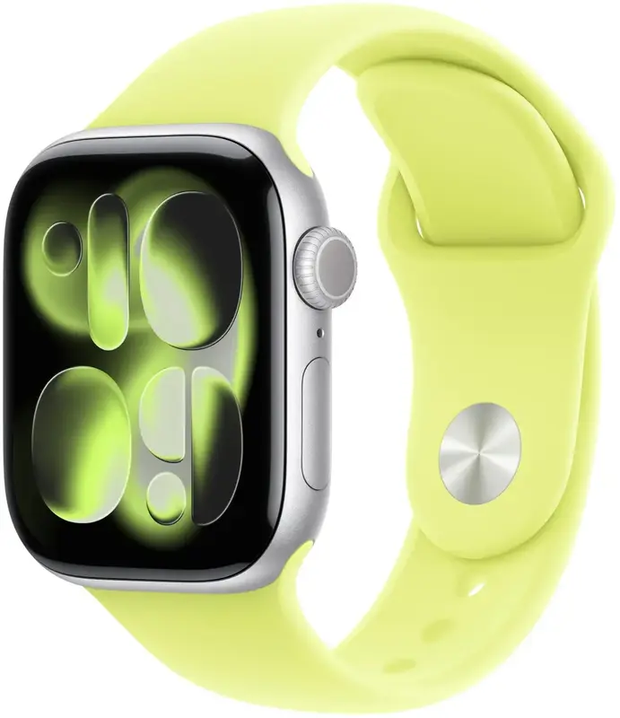 Ремінець для годинника Apple Watch 42mm Neon Yellow Sport Band - S/M - фото - №0