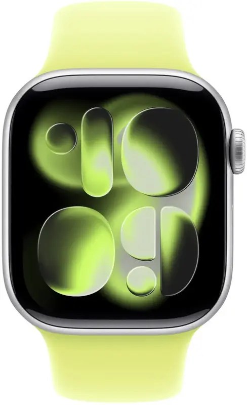Ремінець для годинника Apple Watch 42mm Neon Yellow Sport Band - S/M - фото - №1