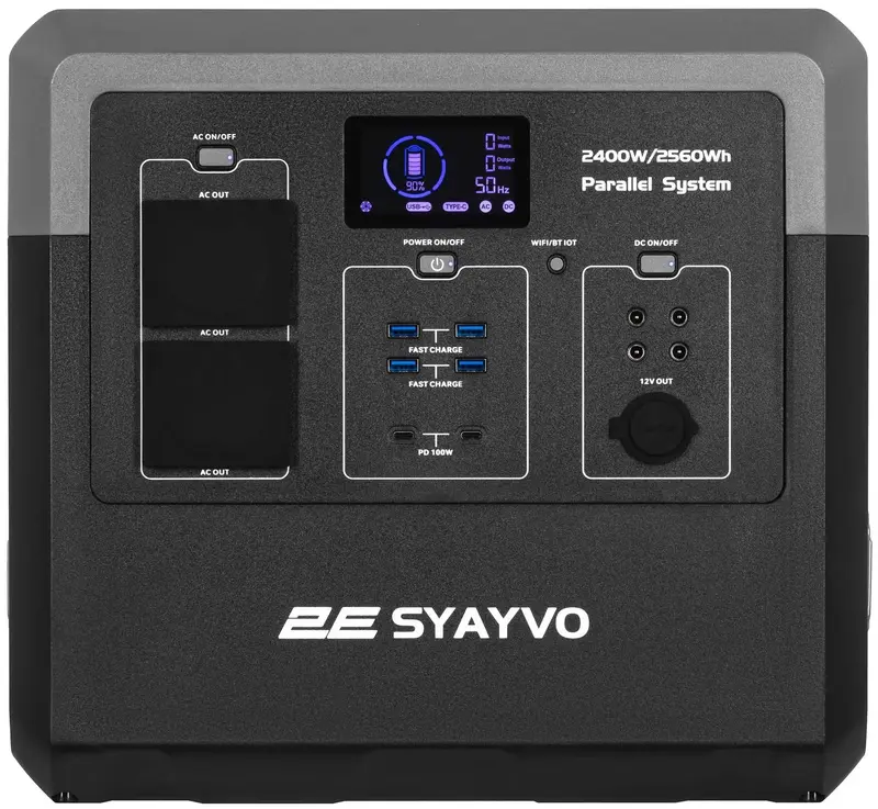 Портативна електростанція 2Е Syayvo 2400 Вт, 2560 Вт/год - фото - №0