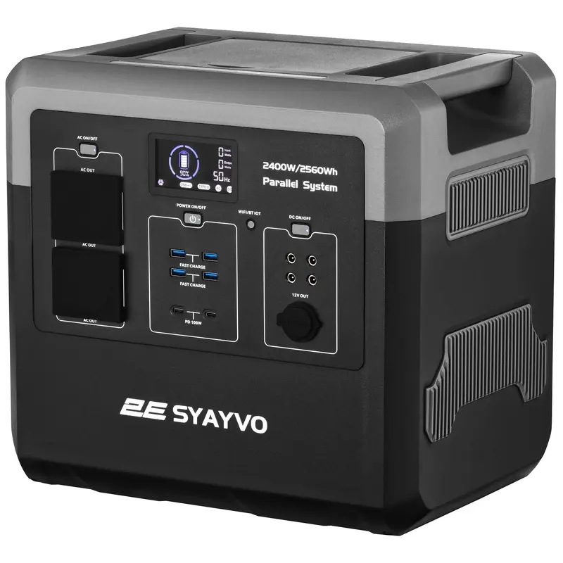 Портативна електростанція 2Е Syayvo 2400 Вт, 2560 Вт/год - фото - №3