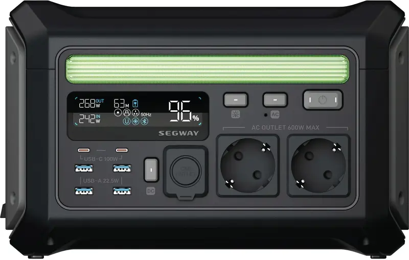 Портативная электростанция Segway LUMINA 500, 600 Вт - фото - №0