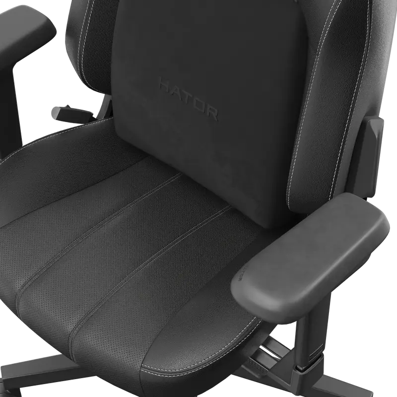 Ігрове крісло HATOR Arc 3 S PU (HTC3400S) Black - фото - №6