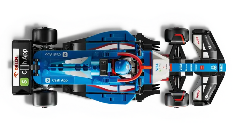 Конструктор LEGO Speed Champions Автомобіль для перегонів F1® Visa Cash RB VCARB 01, 77246 - фото - №3