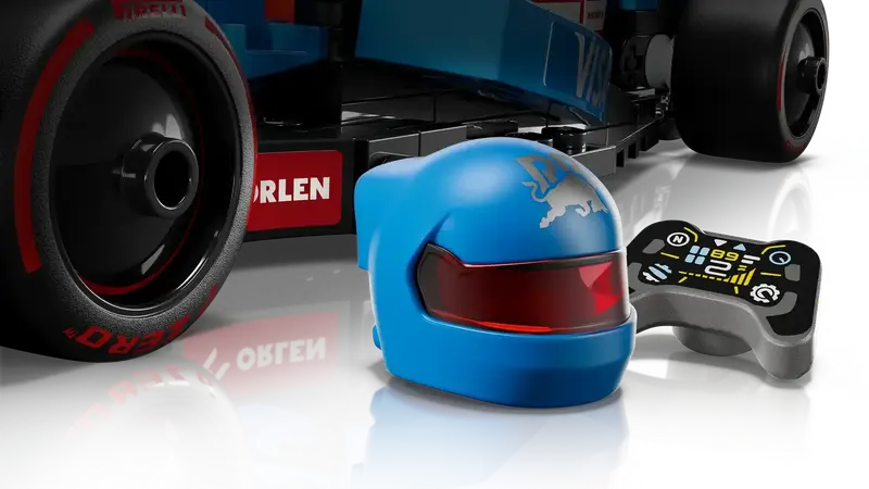 Конструктор LEGO Speed Champions Автомобіль для перегонів F1® Visa Cash RB VCARB 01, 77246 - фото - №5
