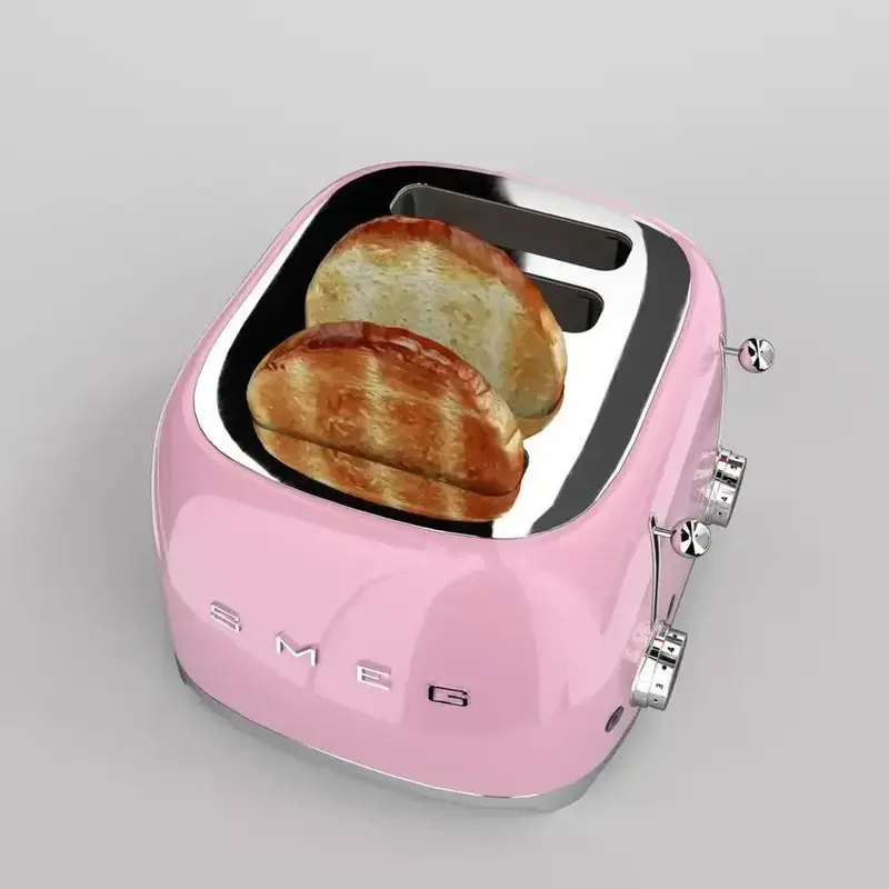 Тостер Smeg TSF03PKEU - фото - №4