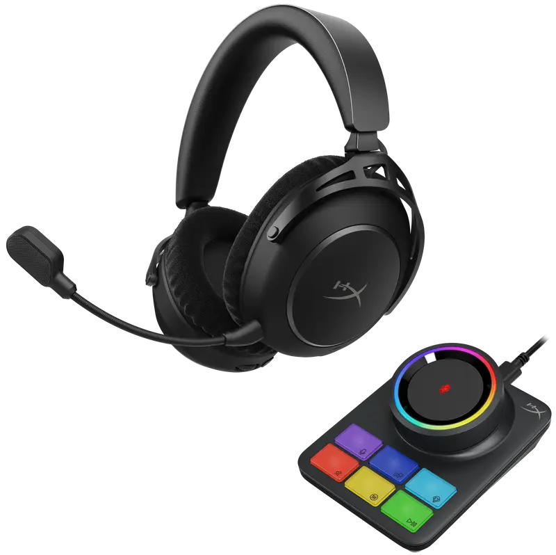 Гарнітура ігрова HyperX Cloud Alpha 2 Wireless Black (AJ5C7AA) - фото - №0