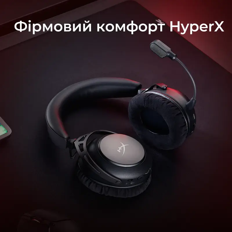Гарнітура ігрова HyperX Cloud Alpha 2 Wireless Black (AJ5C7AA) - фото - №7