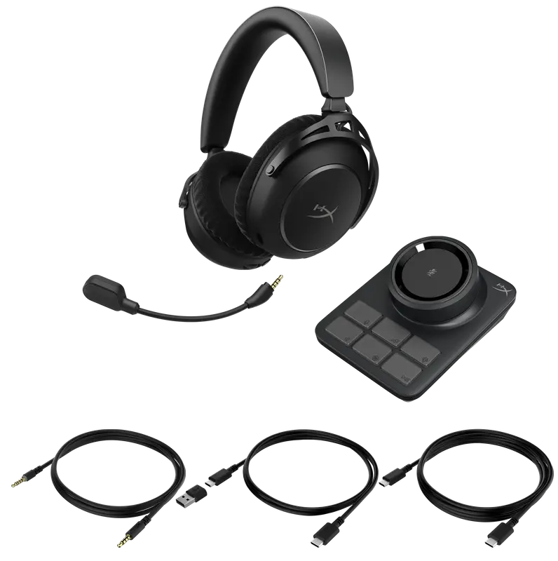 Гарнітура ігрова HyperX Cloud Alpha 2 Wireless Black (AJ5C7AA) - фото - №18