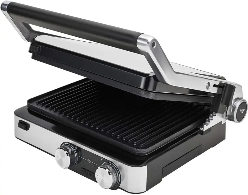 Електрогриль POLARIS PGP 7001D Срібний - фото - №1