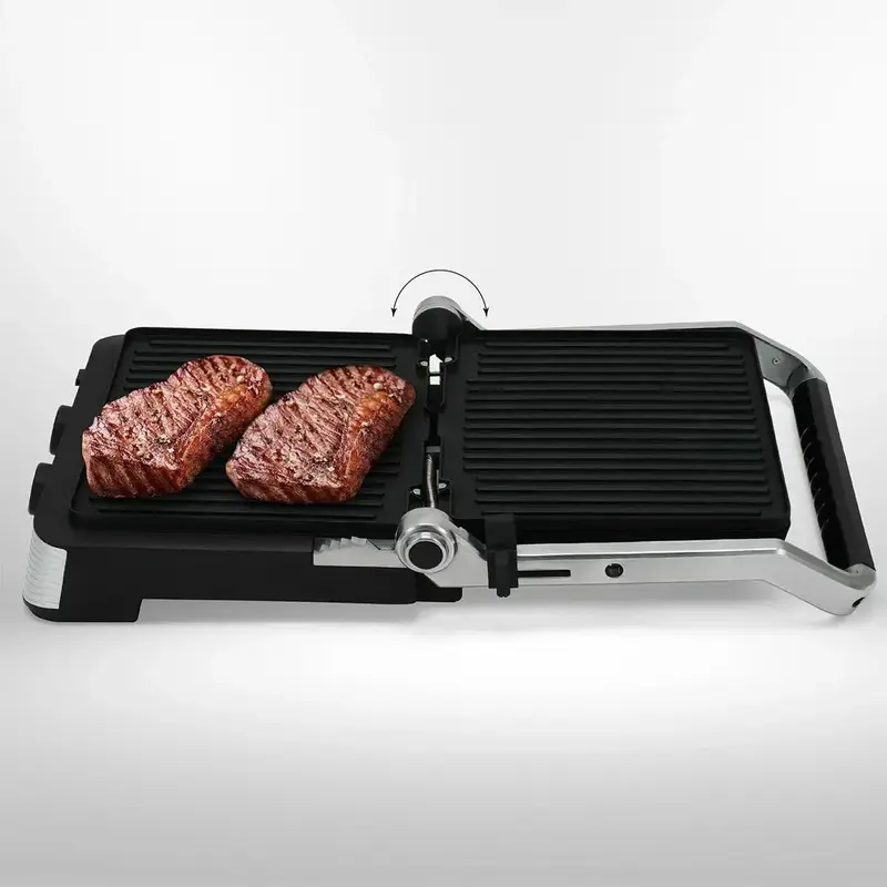 Електрогриль POLARIS PGP 7001D Срібний - фото - №6