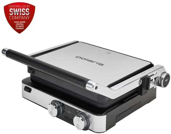 Електрогриль POLARIS PGP 7001D Срібний - фото - №0