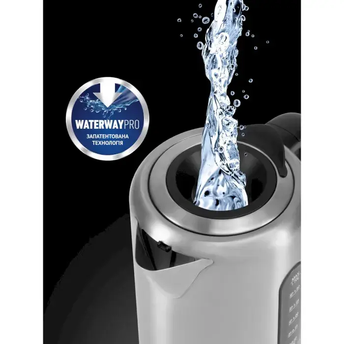 Електрочайник POLARIS PWK 17101CA Water Way Pro Сталевий - фото - №6