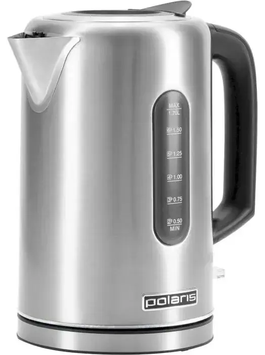 Електрочайник POLARIS PWK 17101CA Water Way Pro Сталевий - фото - №1