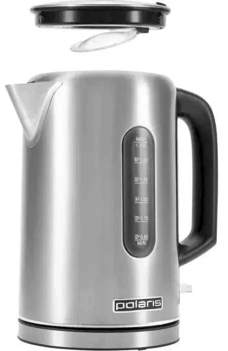 Електрочайник POLARIS PWK 17101CA Water Way Pro Сталевий - фото - №2