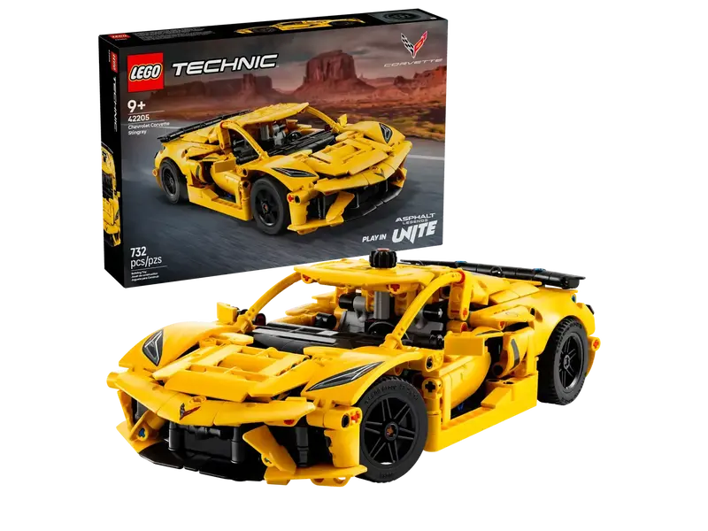 Конструктор LEGO Technic Chevrolet Corvette Stingray, 42205 - фото - №1