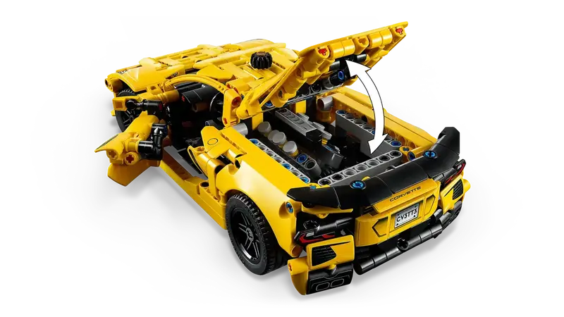 Конструктор LEGO Technic Chevrolet Corvette Stingray, 42205 - фото - №5