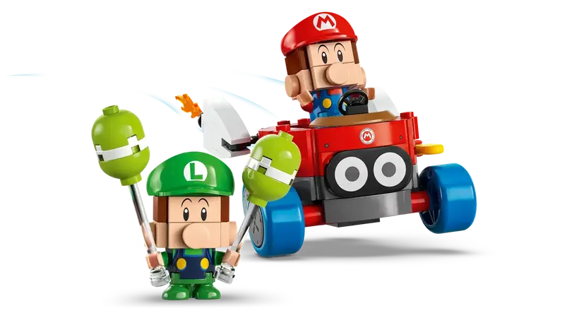 Конструктор LEGO Super Mario Mario Kart – Baby Mario vs. Baby
