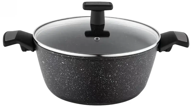 Каструля POLARIS Monolit-24C ков.ал., 4 л (015249) - фото - №0