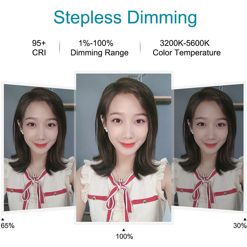 Кільцева LED лампа Puluz MCP0056 18" + штатив - фото - №6