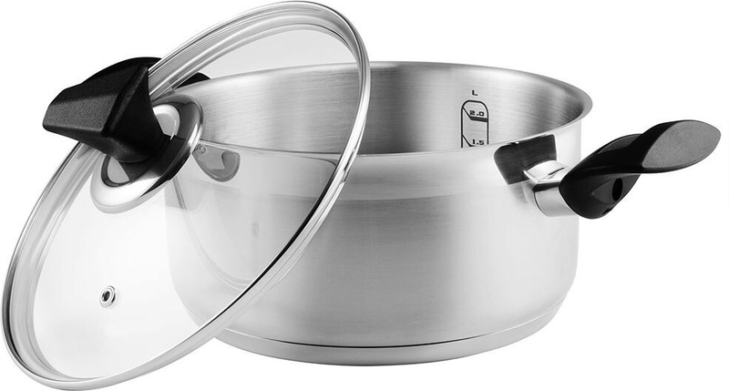 Каструля POLARIS Verde-24C нерж. сталь 5 л (015144) - фото - №3