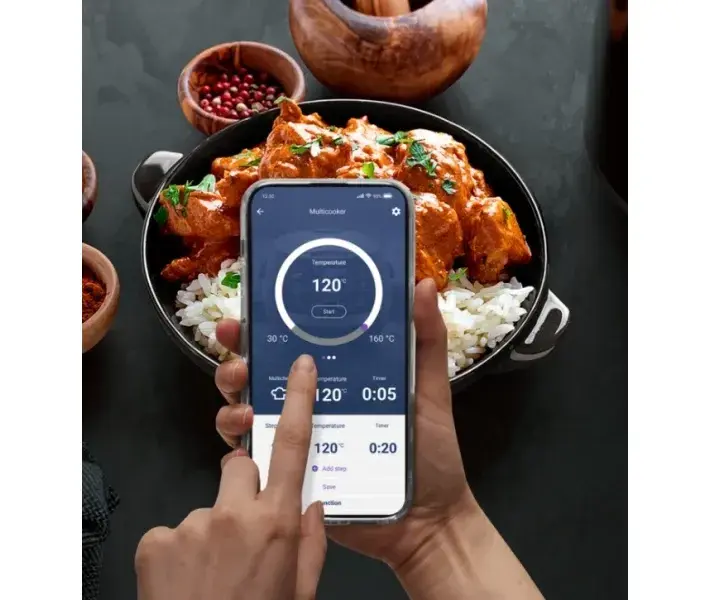 Мультиварка POLARIS PMC 5001 WIFI IQ Home Чорний - фото - №5