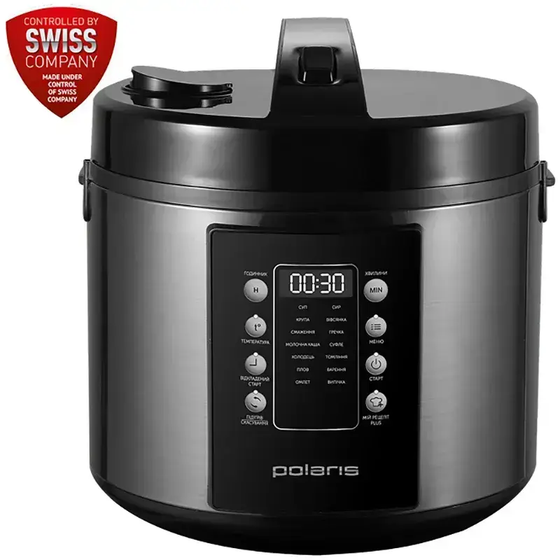 Мультиварка POLARIS PMC 5001 WIFI IQ Home Чорний - фото - №1