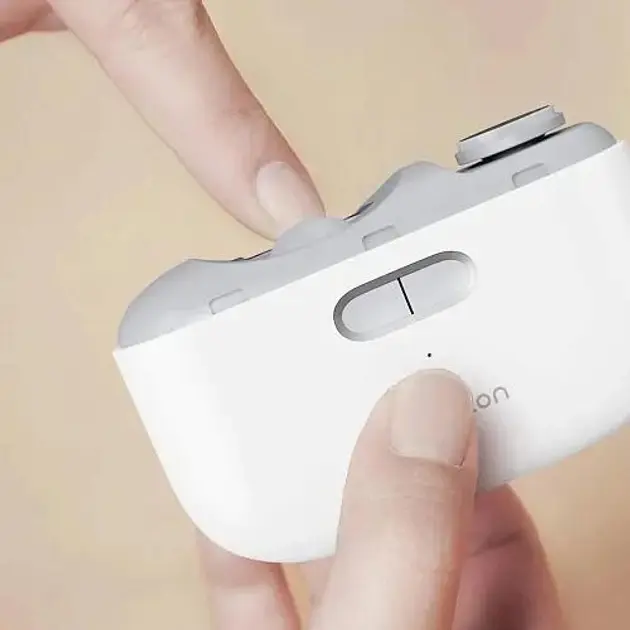 Електрична машинка для стрижки нігтів з акумулятором і поліруванням Xiaolang ((Second Generation) - фото - №4