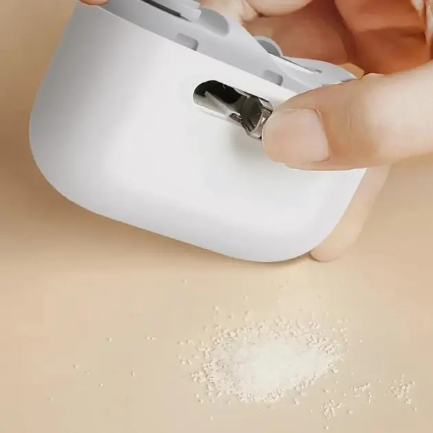 Електрична машинка для стрижки нігтів з акумулятором і поліруванням Xiaolang ((Second Generation) - фото - №2