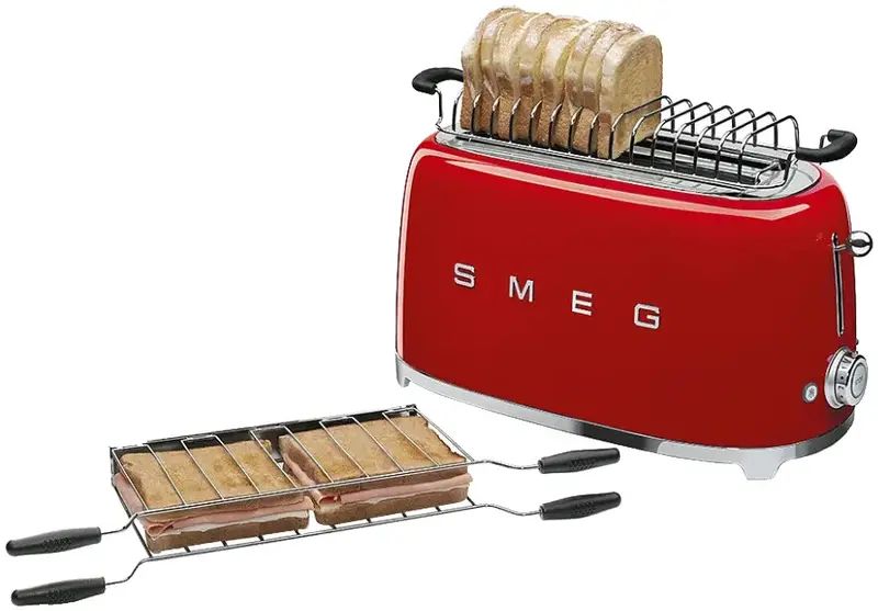 Тостер Smeg TSF02RDEU - фото - №5