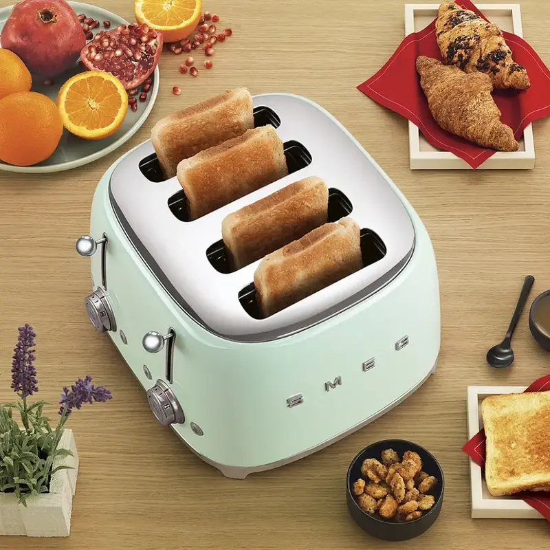 Тостер Smeg TSF03PGEU - фото - №6