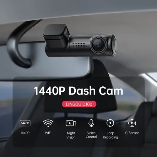 Відеореєстратор LINGDU Dash Cam D100 - фото - №5