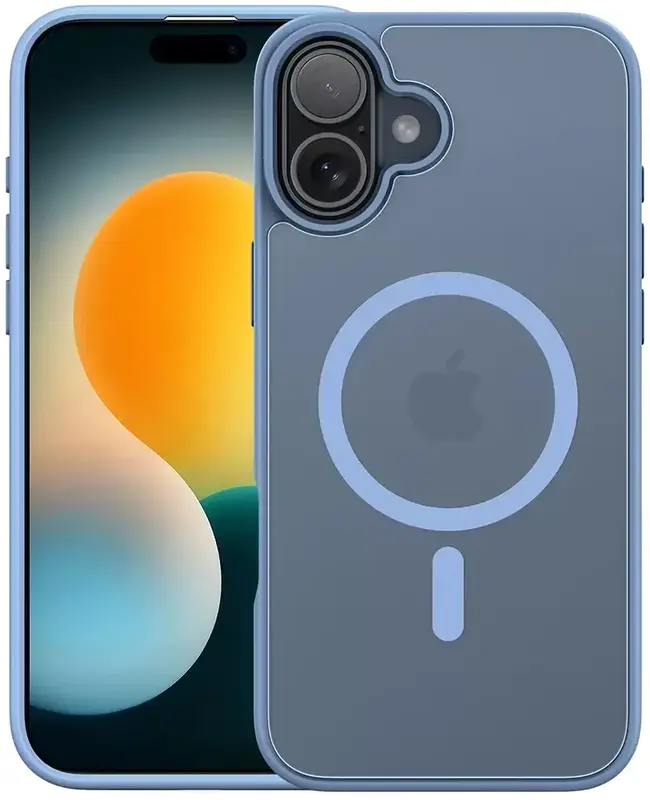 Чохол Alabay для iPhone 17 ACM17 Cloud Matte Series (Light Blue) - фото - №3