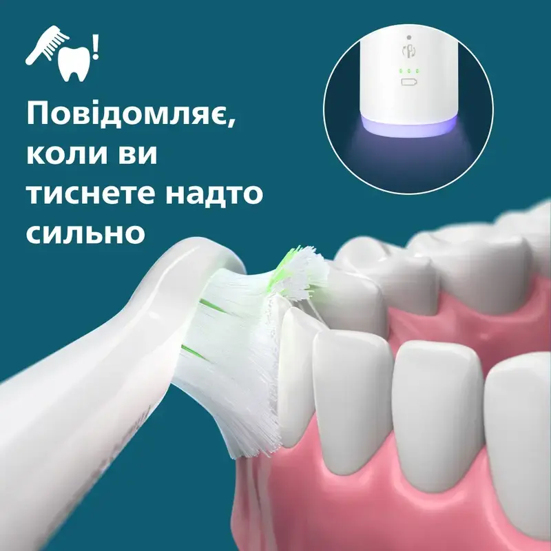 Электрическая зубная щетка PHILIPS Sonicare HX7400/06 серии 6100 - фото - №5