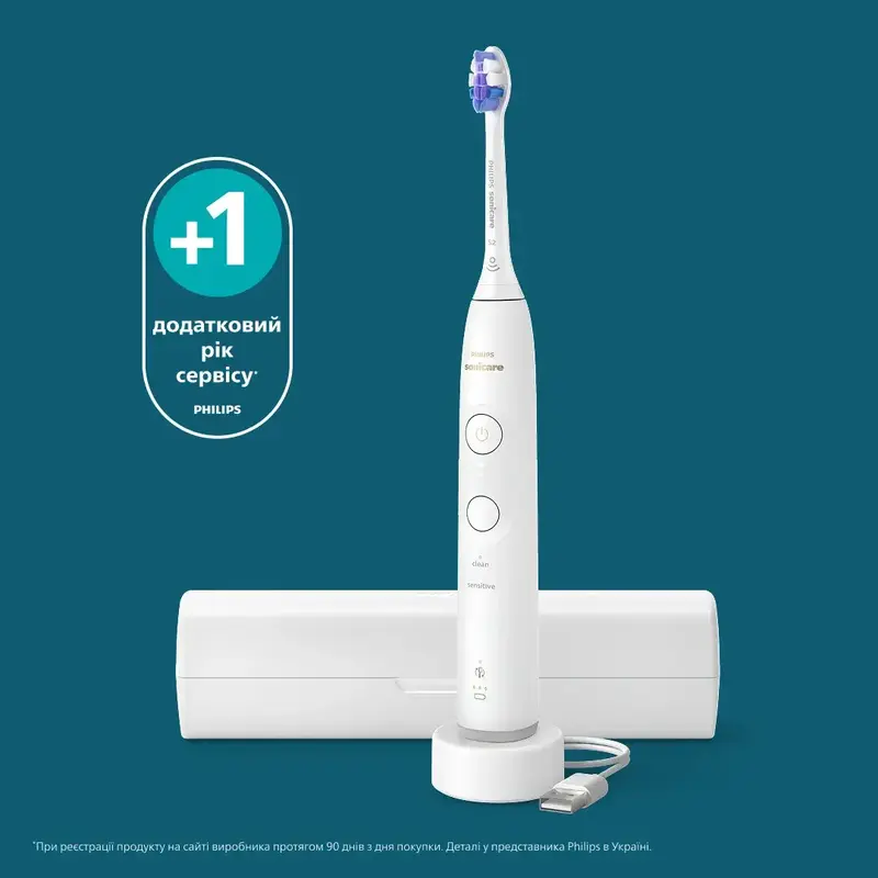 Электрическая зубная щетка PHILIPS Sonicare HX7400/06 серии 6100 - фото - №15