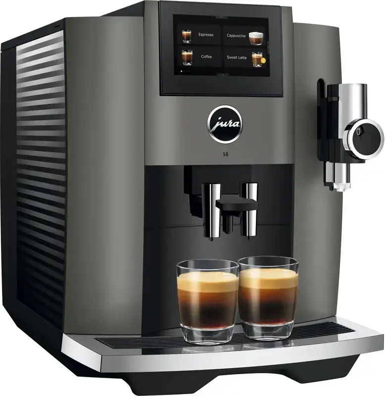Кавомашина JURA S8 DarkInox EB - фото - №12