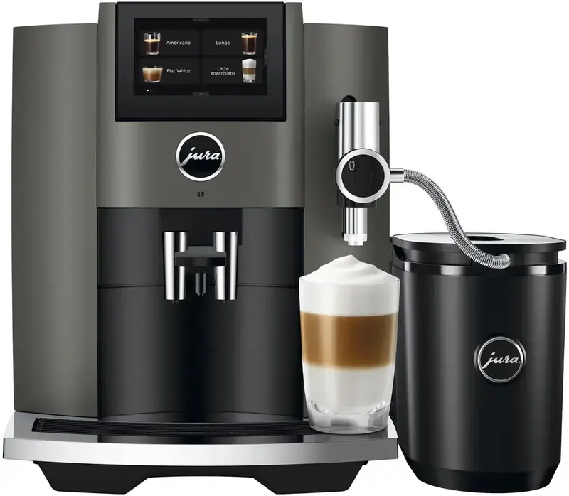Кавомашина JURA S8 DarkInox EB - фото - №11
