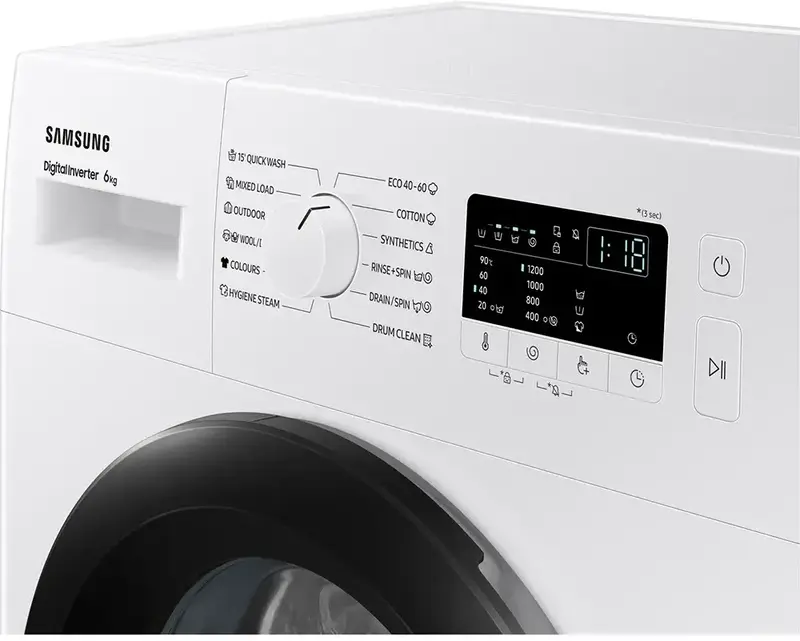 Пральна машина Samsung WW60A3120BE/LE SLIM - фото - №6