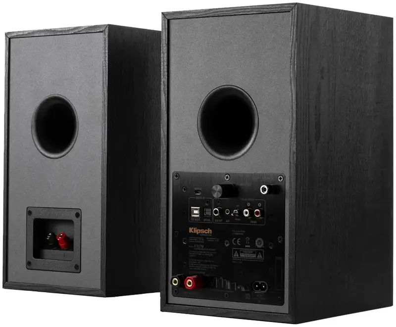 Активна акустика Klipsch Reference R-51PM Black - фото - №4