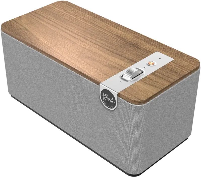 Портативна акустика Klipsch The One Plus Walnut - фото - №0