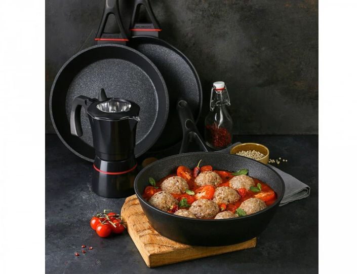 Сковорода-вок POLARIS PRO collection-28W ков. ал., 28 см (017177) - фото - №4