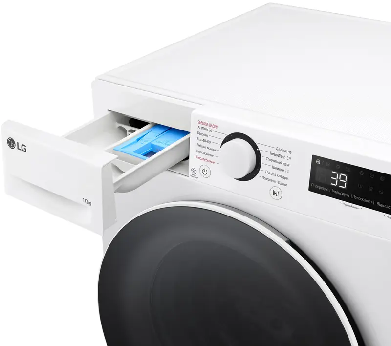 Пральна машина LG F4Y5RS0W - фото - №12