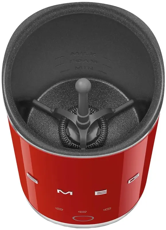 Спінювач молока Smeg MFF02RDEU - фото - №3