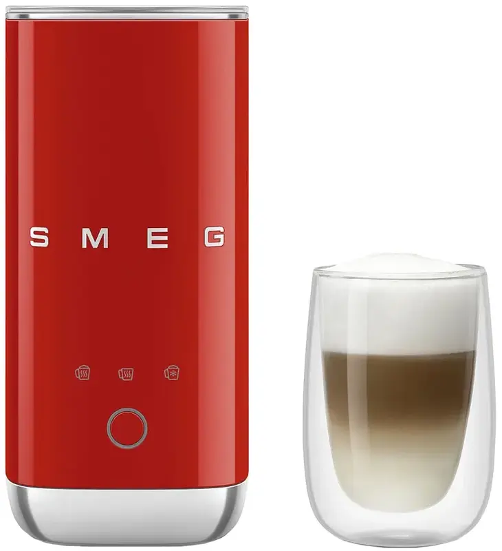 Спінювач молока Smeg MFF02RDEU - фото - №1