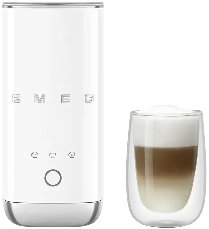 Вспениватель молока Smeg MFF02WHEU - фото - №1