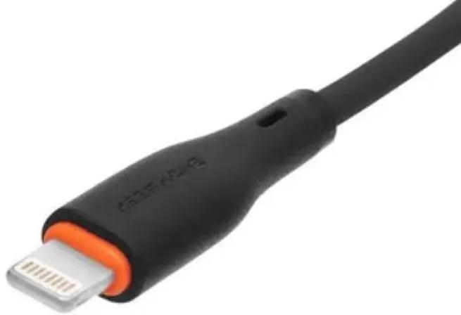 Kабель USB - Lightning Keephone Pitta (KPPITTAALBK) 1.2 M 10W чорний - фото - №5